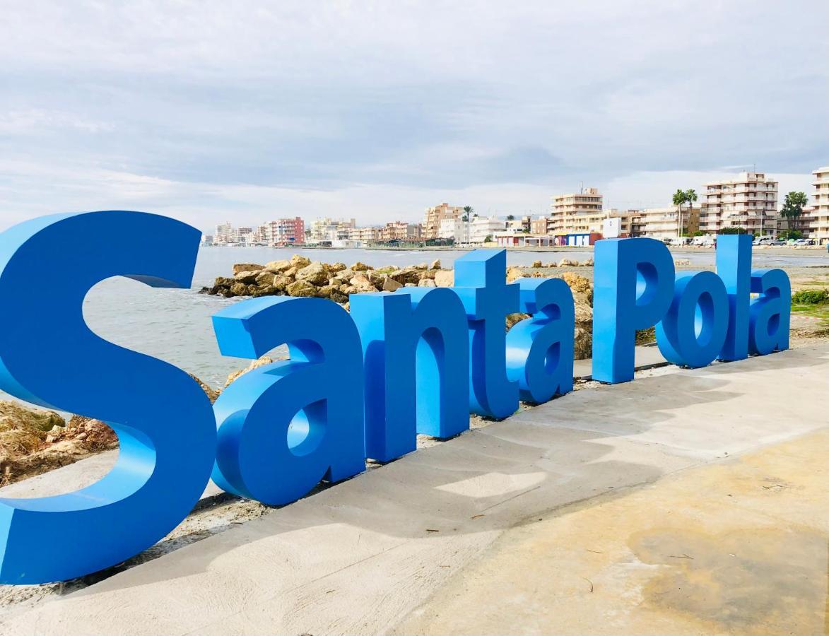 Welcome & Bienvenido A Santa Pola Apartamento A 30 Metros De La Gran Playa Eksteriør bilde